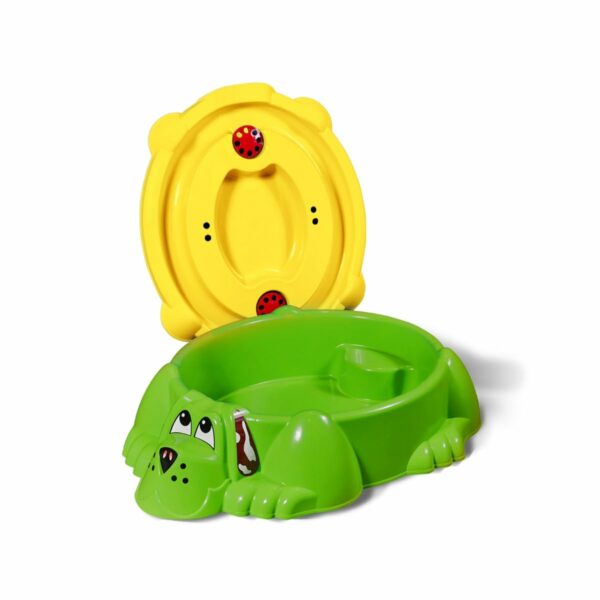 Песочница Sheffilton KIDS  Собачка с крышкой 432