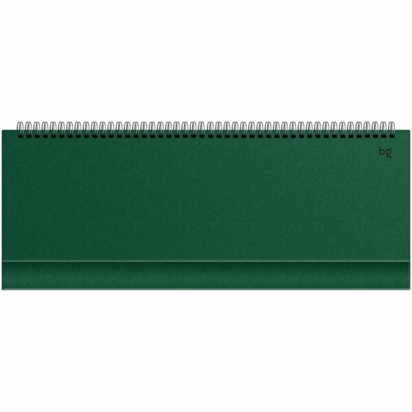 Планинг недатированный, 56л., 330*130мм, балакрон, BG "Ariane. Dark green"
