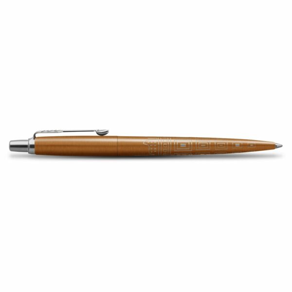 Ручка шариковая Parker "Jotter Rome Bronze CT" синяя, 1,0мм, кнопочн., подарочная упаковка