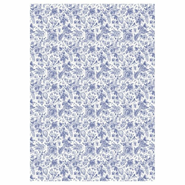Упаковочная бумага глянц. 70*100см, MESHU "Grace pattern", 80 г/м2, ассорти, 5 дизайнов