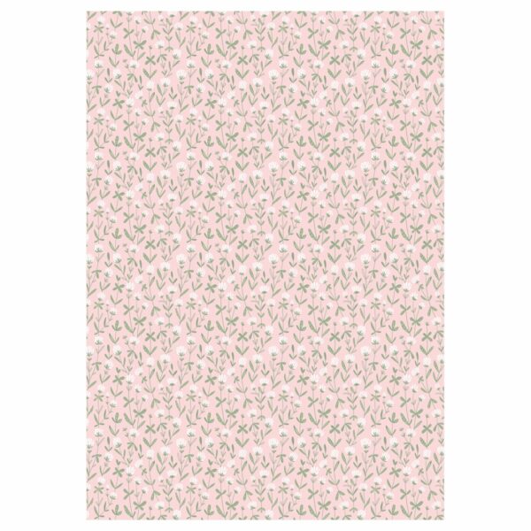 Упаковочная бумага глянц. 70*100см, MESHU "Meadow", 80 г/м2, ассорти, 5 дизайнов