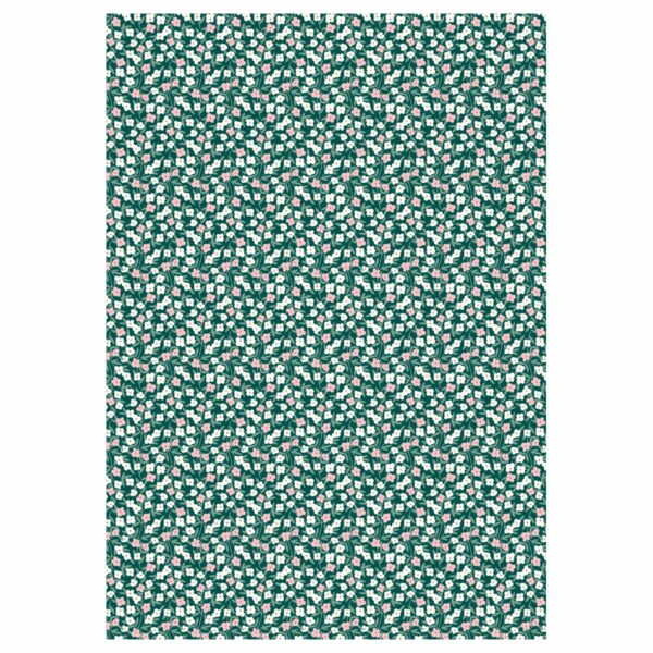 Упаковочная бумага глянц. 70*100см, MESHU "Meadow", 80 г/м2, ассорти, 5 дизайнов