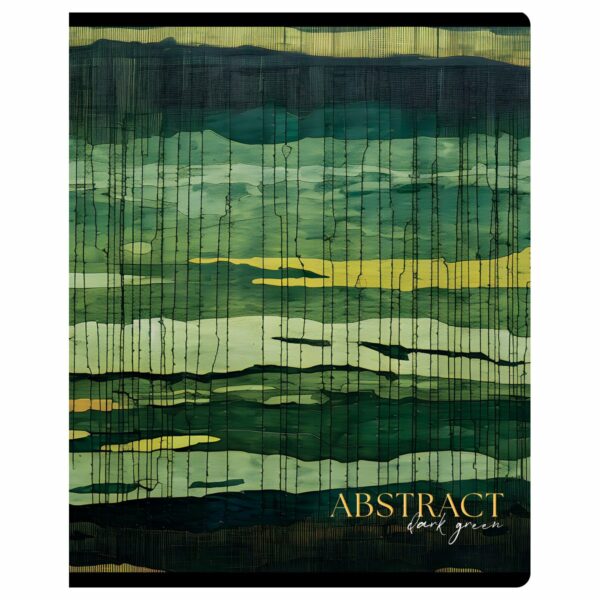 Тетрадь 48л., А5, линия Greenwich Line "Abstract", микро sandy-touch лак, тиснение фольгой, 70г/м2
