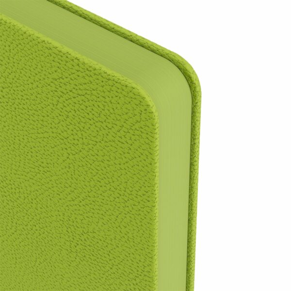 Ежедневник недатированный, А5, 136л., твердый переплет, кожзам, BG "Create. Lime", лаймовый, цветной срез