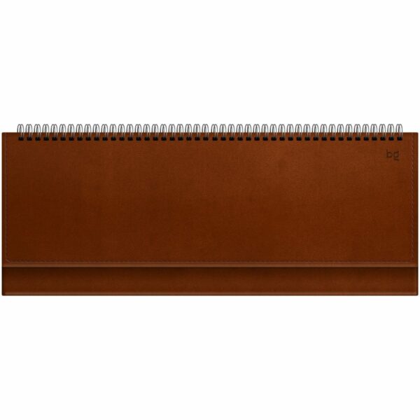 Планинг недатированный, 56л., 330*130мм, кожзам, BG "Winner. Brown", коричневый