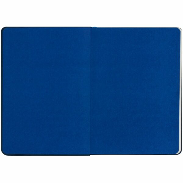 Записная книжка А6 80л. ЛАЙТ, кожзам, Greenwich Line "Classic. Blue", с резинкой, фактурное тиснение, блок в клетку