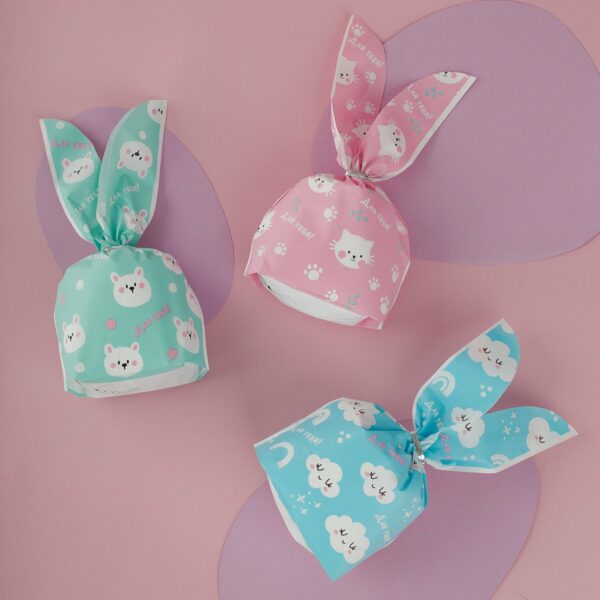 Набор подарочных пакетов 13.5*22 см, MESHU "Funny pattern", 30 шт