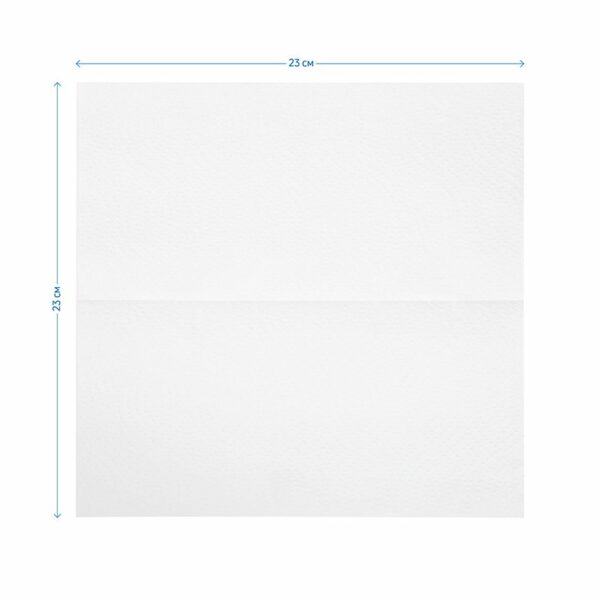 Полотенца бумажные лист. OfficeClean Professional(V-сл) (H3), 1-слойные, 250л/пач., 23*23см, белые