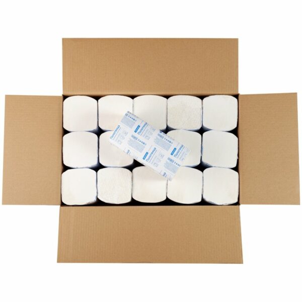 Полотенца бумажные лист. OfficeClean Professional(V-сл) (Н3), 2-слойные, 200л/пач., 23*23см, белые, люкс