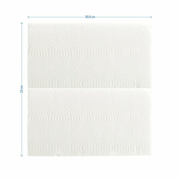 Полотенца бумажные лист. OfficeClean Professional(V-сл) (H3), 2-слойные, 200л/пач., 23*20,5, белые