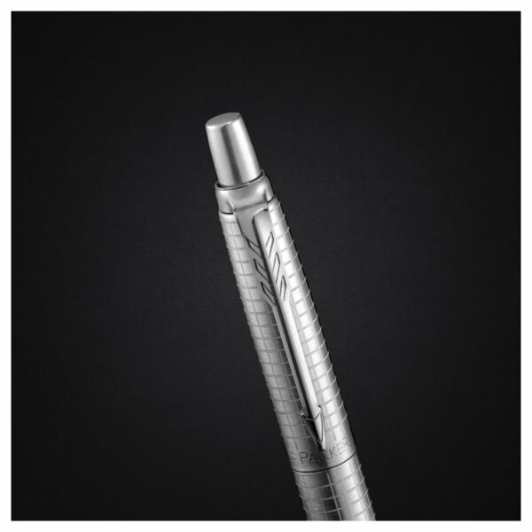 Ручка шариковая Parker "Jotter 70th Stainless Steel CT" синяя, 1,0мм, кнопочн., подарочная упаковка