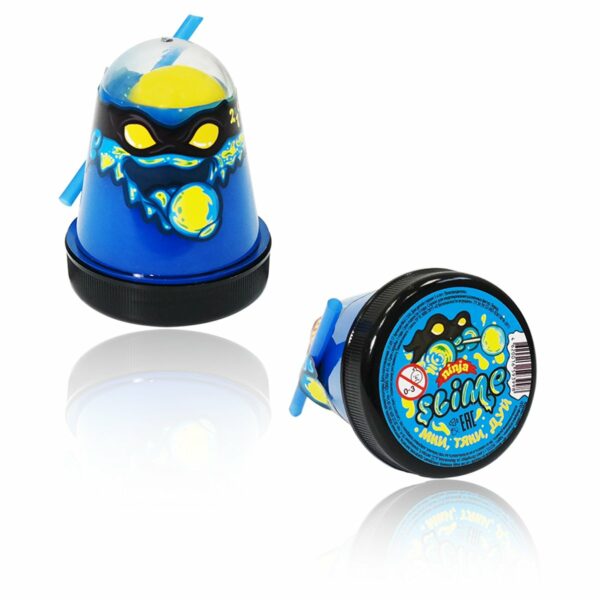 Слайм Slime "Ninja", смешивай цвета 2в1, желтый-красный/синий-желтый, 130г., ассорти