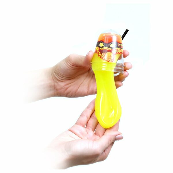 Слайм Slime "Ninja", смешивай цвета 2в1, желтый-красный/синий-желтый, 130г., ассорти