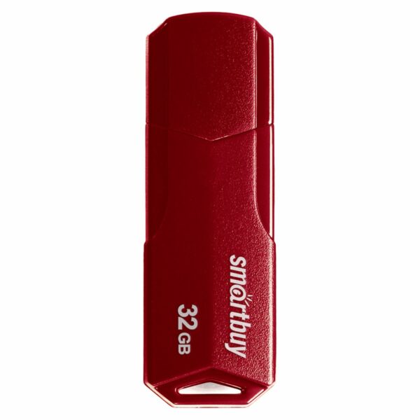 Память Smart Buy "Clue"  32GB, USB 2.0 Flash Drive, бордовый