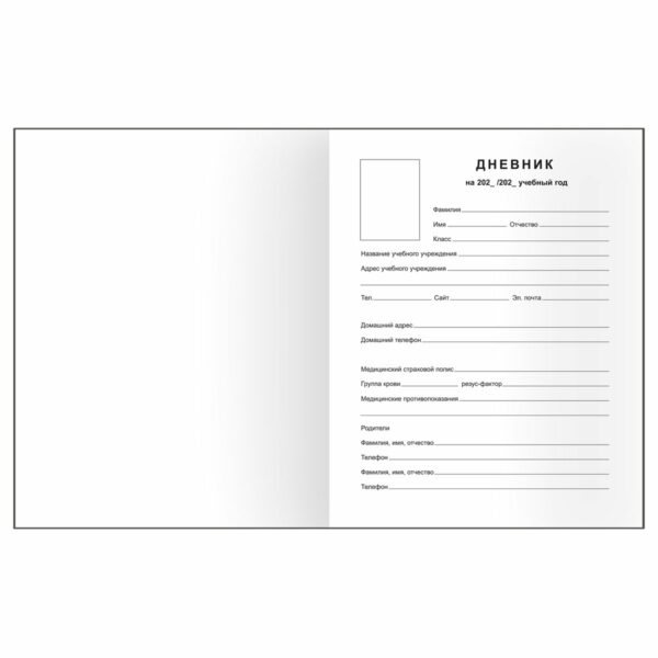 Дневник 1-11 кл. 40л. (твердый) BG "Minimal", глянцевая ламинация, тиснение фольгой