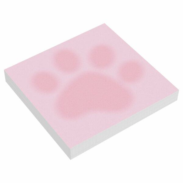 Блок для записей MESHU "Paw", 8,5*8,5см, 100л., на склейке