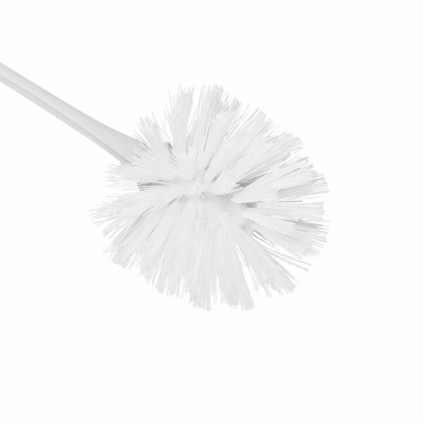 Ерш для унитаза OfficeClean, с подставкой (высокий стан), пластик, белый