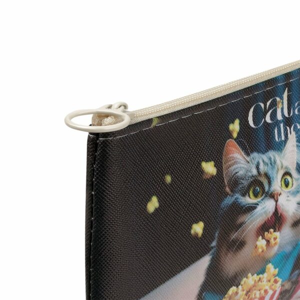 Пенал мягкий 200*100 MESHU "Cat and the City", искусственная кожа