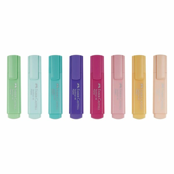 Набор текстовыделителей Faber-Castell "46 Pastel" 08 пастельных цв., 1-5мм