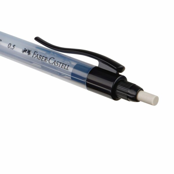 Карандаш механический Faber-Castell "Grip Matic"+грифели, 0,5мм, небесный, блистер