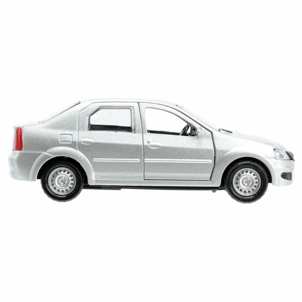 Машина игрушечная Технопарк "Renault Logan", RENAULT, металл., 12см, серебристый, с подвижными элементами
