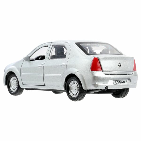 Машина игрушечная Технопарк "Renault Logan", RENAULT, металл., 12см, серебристый, с подвижными элементами