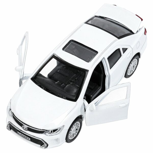 Машина игрушечная Технопарк "Toyota Camry", TOYOTA, металл., 12см, белый, инерционная, с подвижными элементами