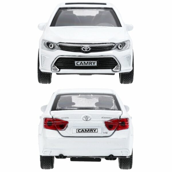 Машина игрушечная Технопарк "Toyota Camry", TOYOTA, металл., 12см, белый, инерционная, с подвижными элементами