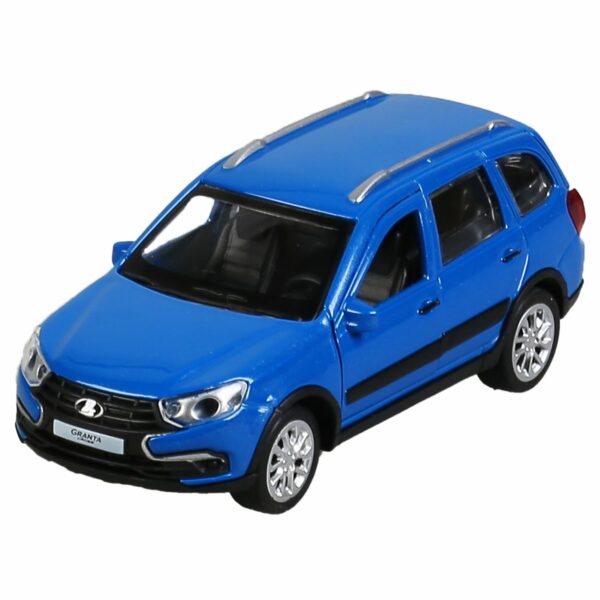 Машина игрушечная Технопарк "Lada Granta Cross", LADA, металл., 12см, синий, инерционная, с подвижными элементами