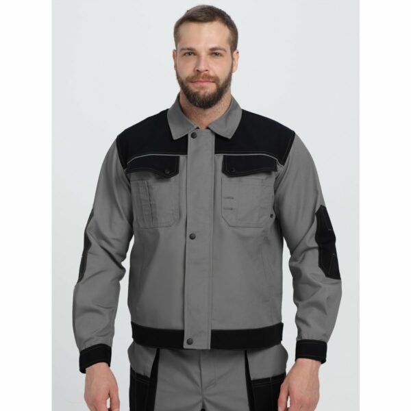 Костюм Вест IMP (тк.Канвас,260) брюки, т.серый/черный