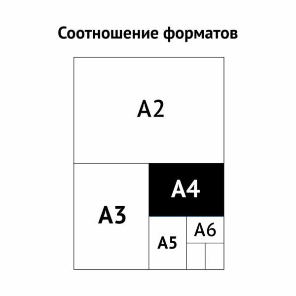 Папка архивная на резинках OfficeSpace, микрогофрокартон, 75мм, белая, до 700л.