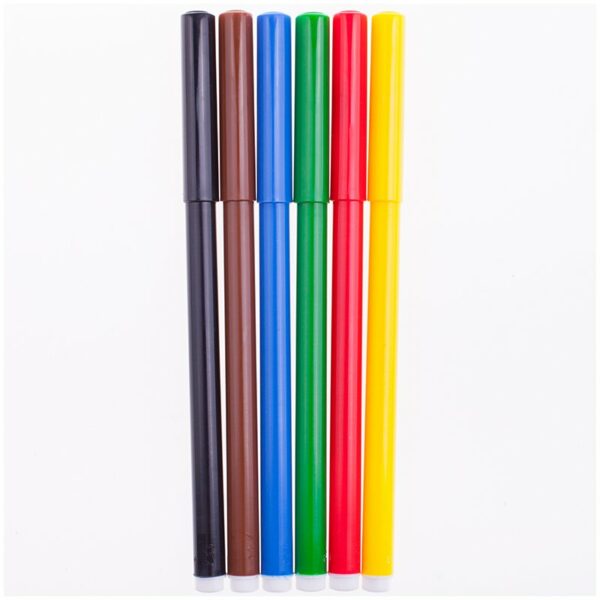 Фломастеры Centropen "Colour World", 06цв., трехгранные, смываемые, блистер