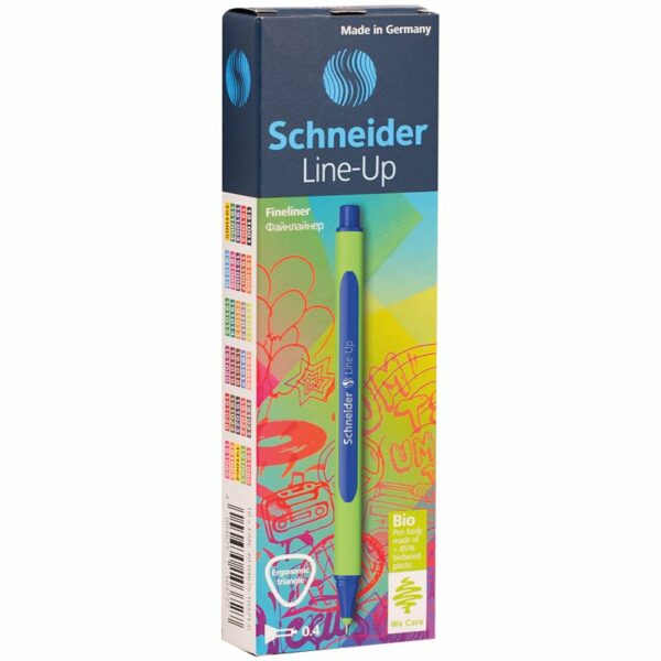 Ручка капиллярная Schneider "Line-Up" синяя, 0,4мм