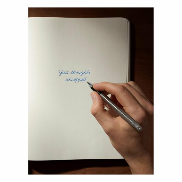 Ручка перьевая Parker "Jotter Stainless Steel CT" 1,0мм, подарочная упаковка
