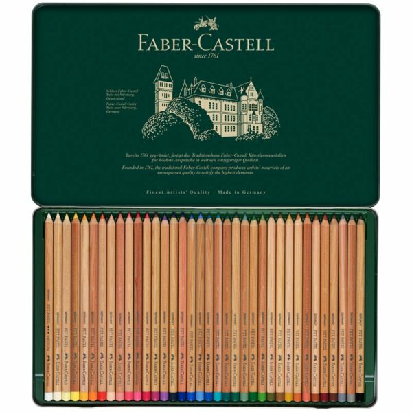 Пастельные карандаши Faber-Castell "Pitt Pastel", 36цв., метал. коробка