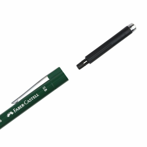 Карандаш механический Faber-Castell "Grip 1345" 0,5мм, B, грип, с ласт., автоподача грифеля, зеленый