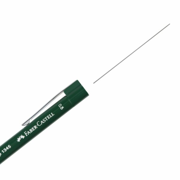 Карандаш механический Faber-Castell "Grip 1345" 0,5мм, B, грип, с ласт., автоподача грифеля, зеленый