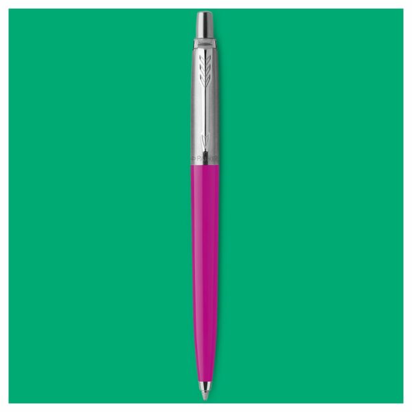 Ручка шариковая Parker "Jotter Magenta CT" синяя, 1,0мм, кнопочн., пластик. корпус, блистер