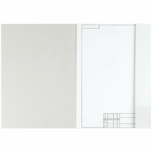 Папка для черчения А3, 10л., ArtSpace, с вертикальной рамкой, 160г/м2