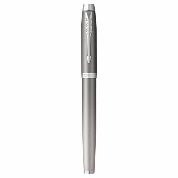 Ручка- роллер Parker "IM Rituals GREY Gradient CT" черная, 0,5мм, подарочная упаковка