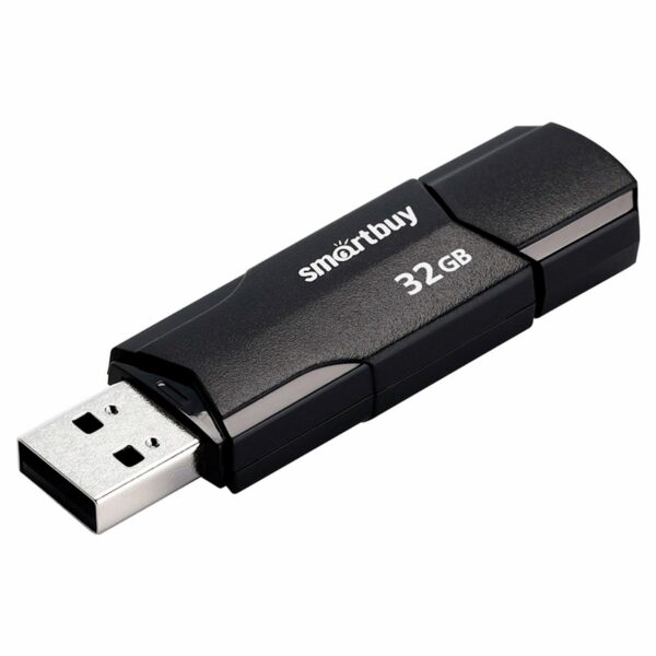 Память Smart Buy "Clue"  32GB, USB 2.0 Flash Drive, черный