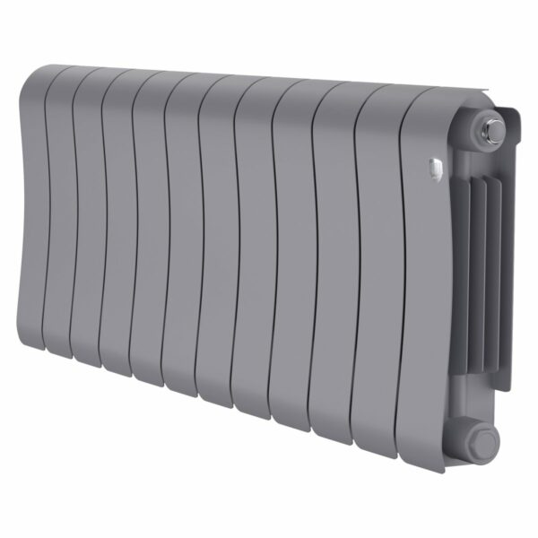 Радиатор биметаллический Royal Thermo Infinity 300 Silver Satin - 12 секц.