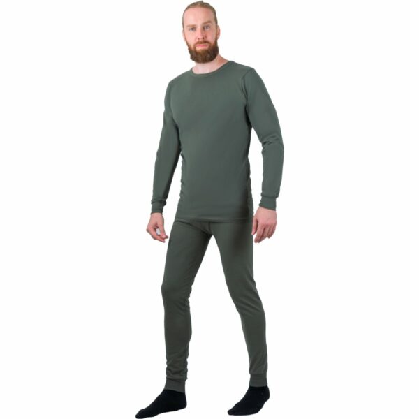 Белье мужское фуфайка, кальсоны,цв хаки, (бывший Бел 300)