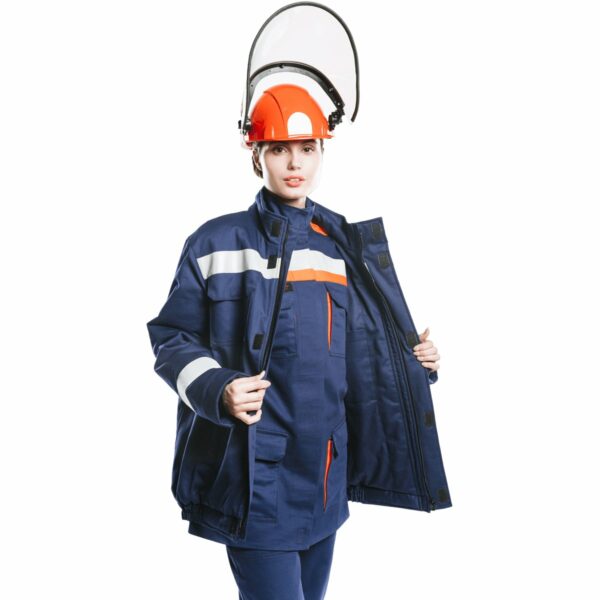 Куртка - накидка 52 кал/см2 из огнезащитной ткани WORKER