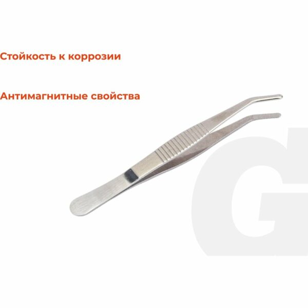 Изогнутый пинцет Gigant GCT-125