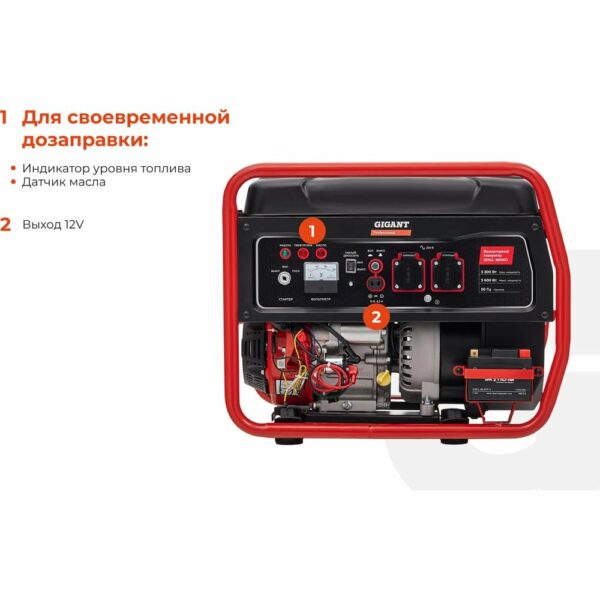 Инверторный генератор Gigant Professional