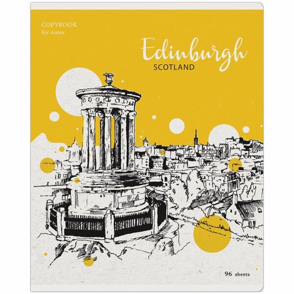 Тетрадь 96л., А5 линия ArtSpace. "Рисунки. City sketches"