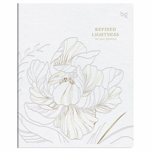Тетрадь 48л., А5,  клетка BG "Sophistication", матовая ламинация, фольга