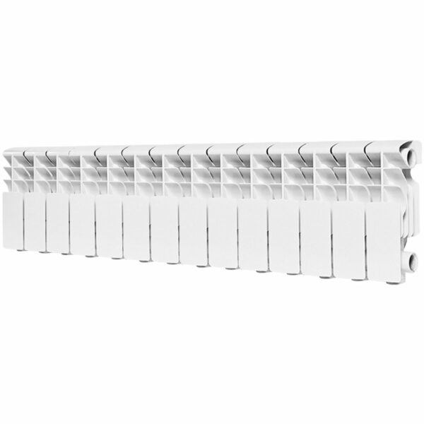 Радиатор алюминиевый ROMMER Plus 200, 14 секций RAL9016