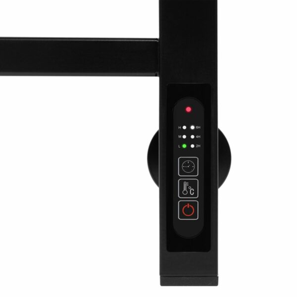 Полотенцесушитель Royal Thermo Axel П6 500х800 электро (встроен. диммер) черный